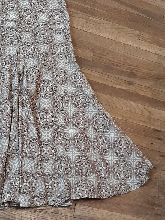 Womens Midi Skirt Casual Church Work Feminine Lightweight Flowy 18W - Picture 5 of 9